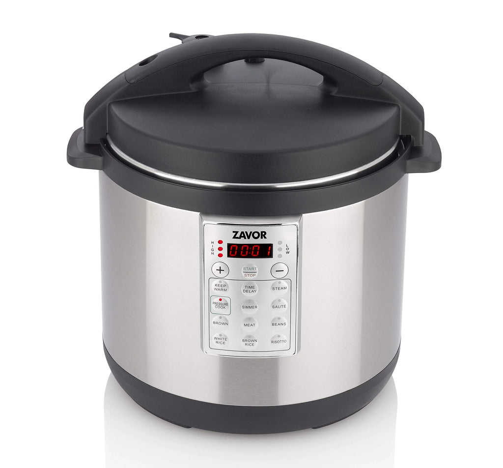 6Qt Electric Pressure Cooker and Rice Cooker F7343