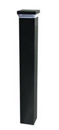 LED Square Bollard 12W Neutral Bronze S285