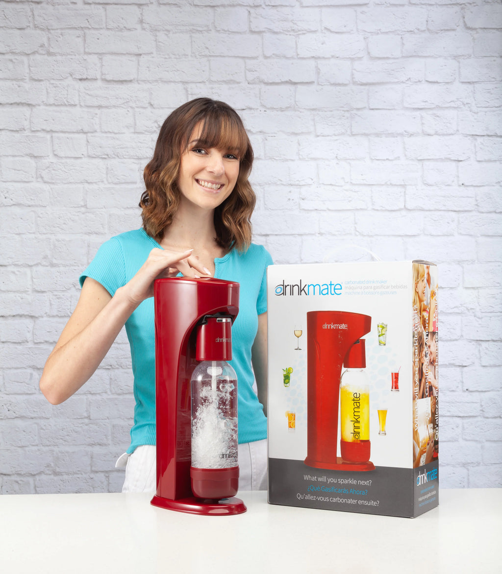 Royal Red Sparkling Water and Soda Maker V3827