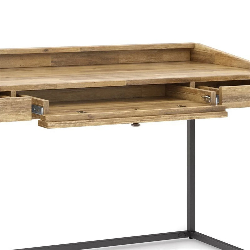 60" Solid Wood Modern Computer Desk F588986