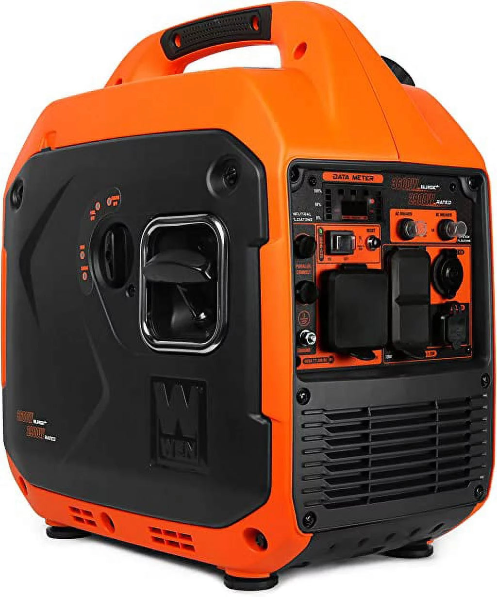 3600-Watt Portable Inverter Generator with Fuel Shut Off F13287