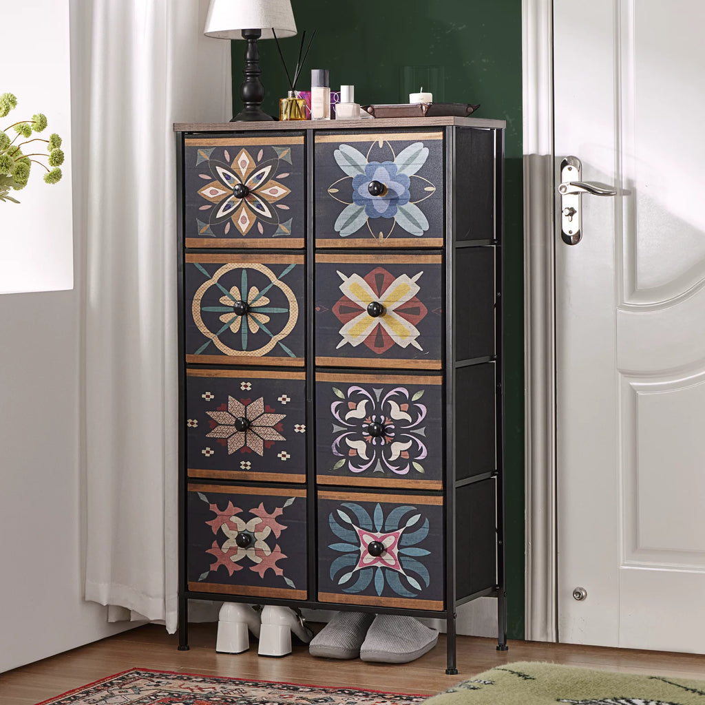 Colorful 8 Drawer Dresser U494042