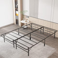 Queen Metal Bed Frame with Steel Slats S9378
