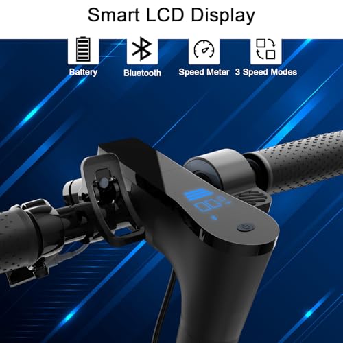Electric Scooter with 10" Solid Tires, 600W Peak Motor, 20Miles Range, 19Mph Speed L537626