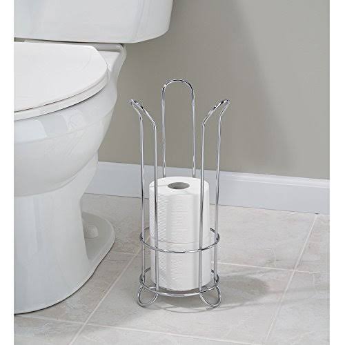 Metal Toilet Tissue Roll Reserve Compact Organizer N43663