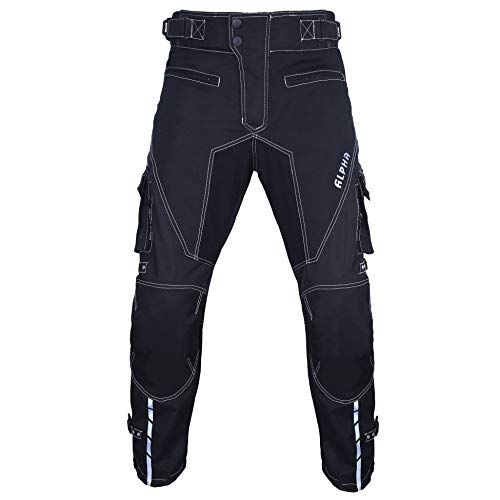 Black Motocross Pants Waist 40"-42" Inseam 34" C637