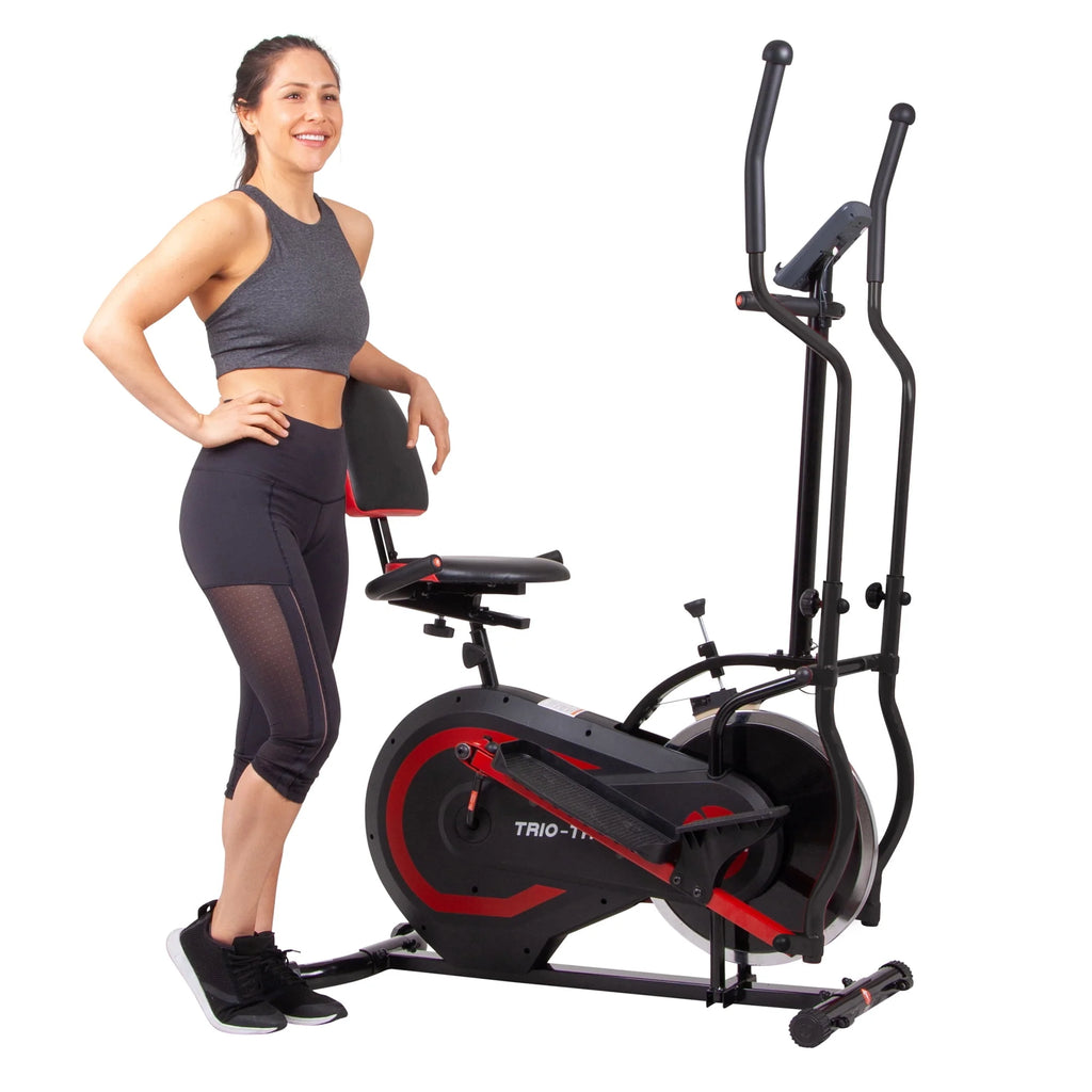 3 in 1 Home Gym Cardio Exercise Fitness Machine W843539