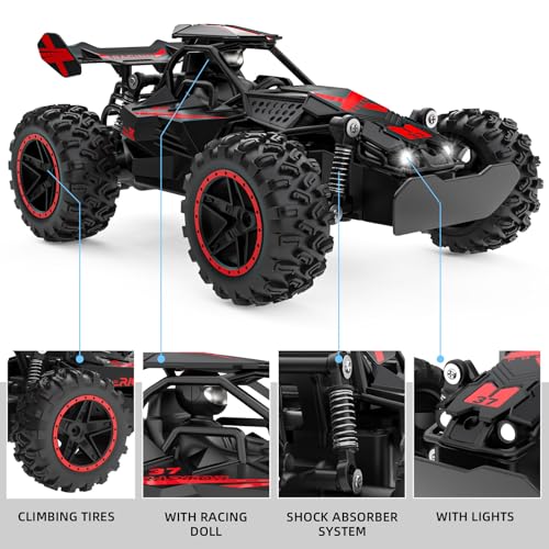 Green 1:18 Remote Control RC Truck with Lights V574732