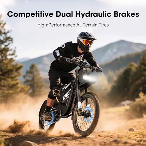 Electric Dirt Bike with 3000W Brushless Motor and 48V 30AH Battery V850