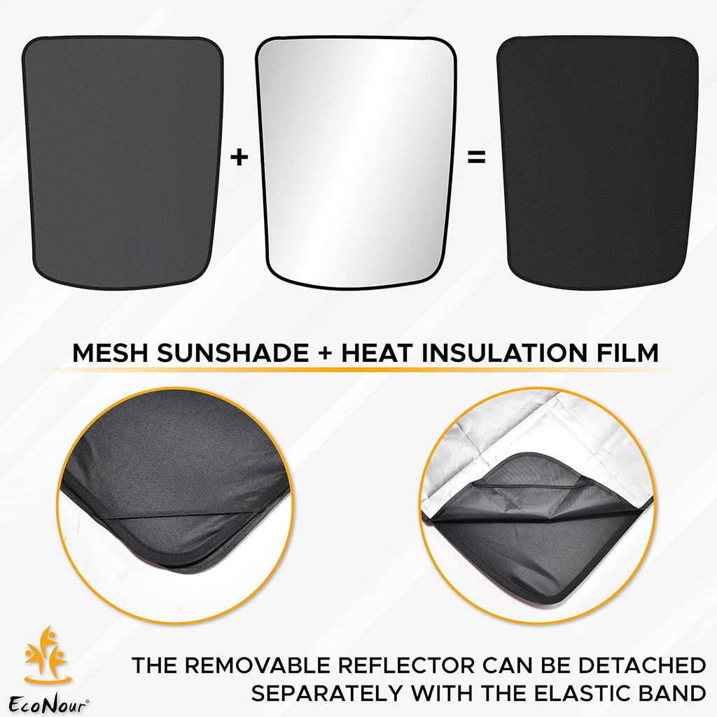 Tesla Model Y Roof Sunshade Pack of 2 G2006