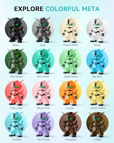 8 Rolls 1.75mm PLA 3D Printer Filament Bundle Z65697