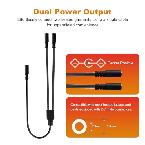 Motorcycle Heated Jacket Adapter Cable K260