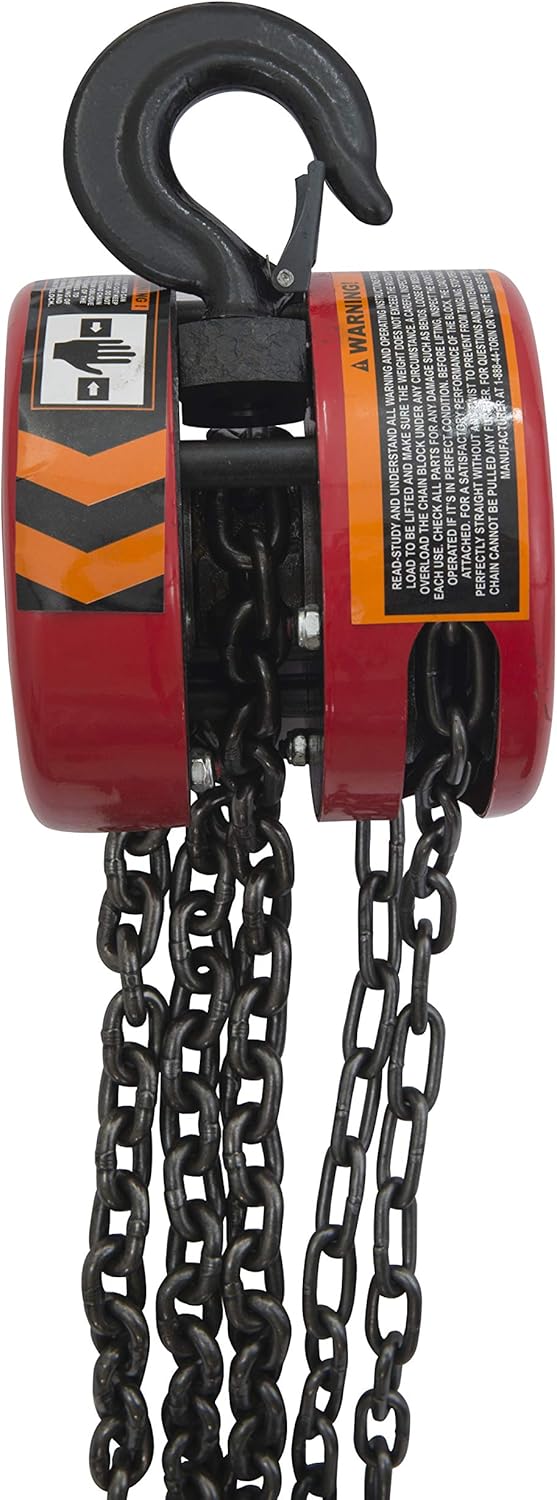 3 Ton Manual Hand Chain Block Hoist with 2 Hooks U633