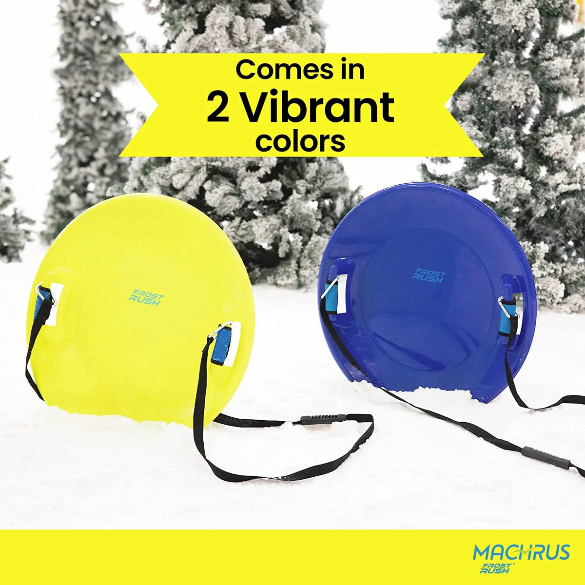 Large Arctic Winter Snow Sled with Foam Grips and Handles A715085