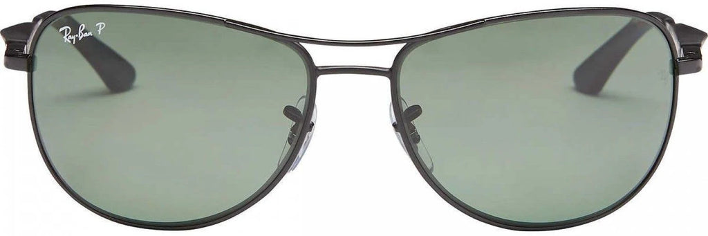 Matte Black Metal Sunglasses P258