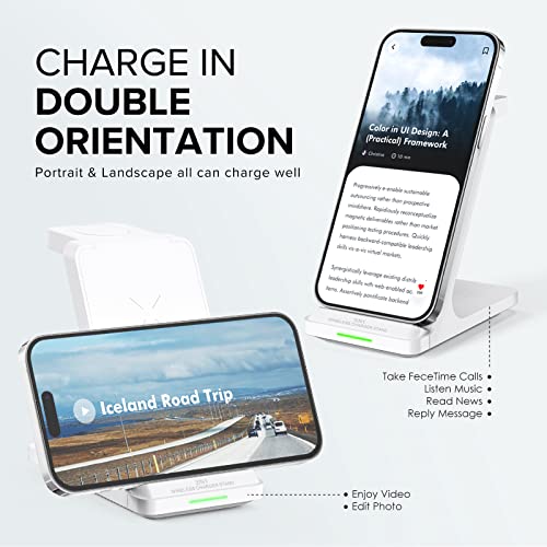 3 in 1 Fast Wireless Charger Stand A397839