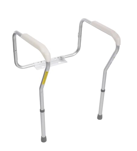 Height Adjustable Standing Toilet Safety Rail with Foam Handles Z833