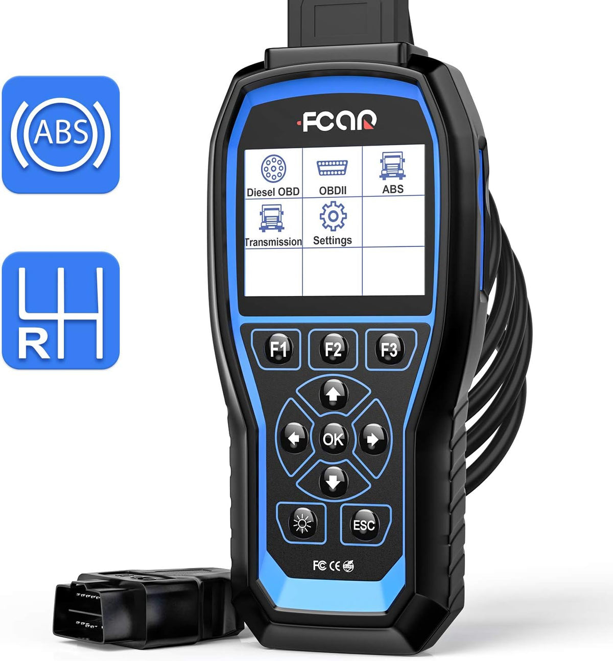 Heavy Duty Truck Scanner with ABS & Transmission Actuation Test Z471168
