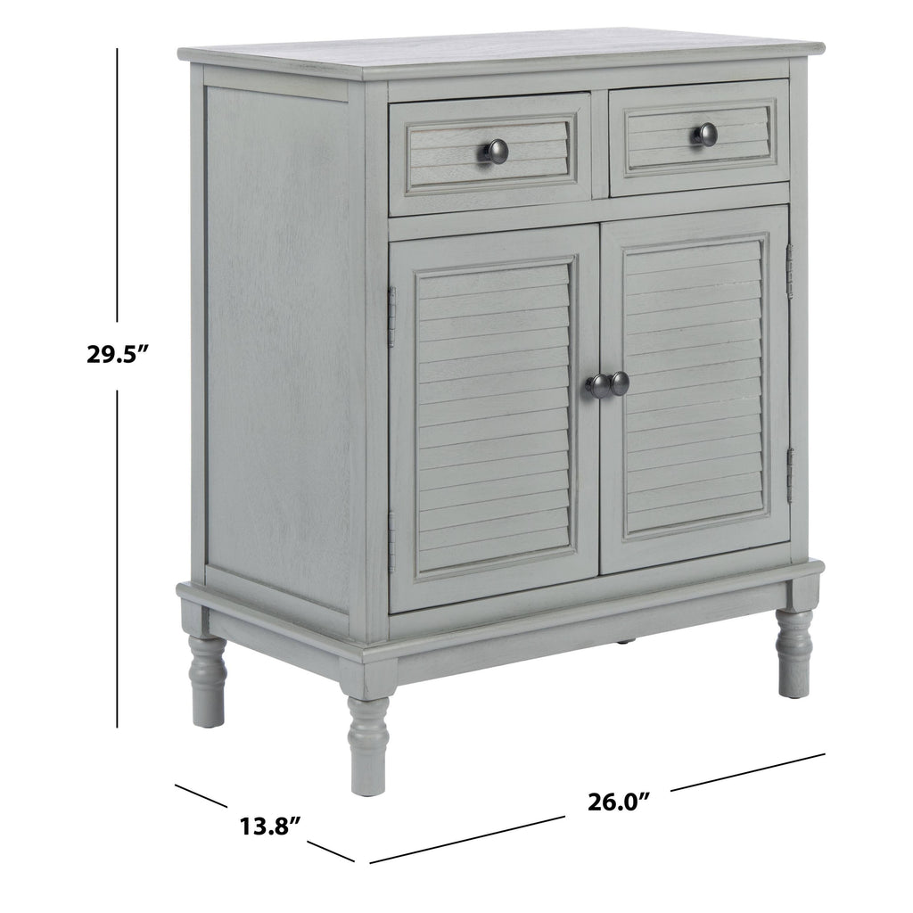 2 Drawer 2 Door Black Sideboard C691541