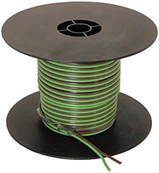 2-Wire Bonded Parallel - Green/Brown - 100 Feet - 16 Gauge Pack of 2 Q186941