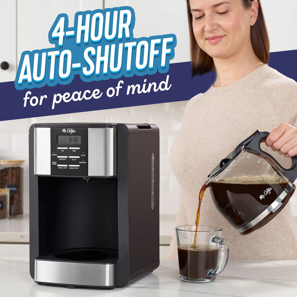 12 Cup Coffee Maker with Decaf Function H4967