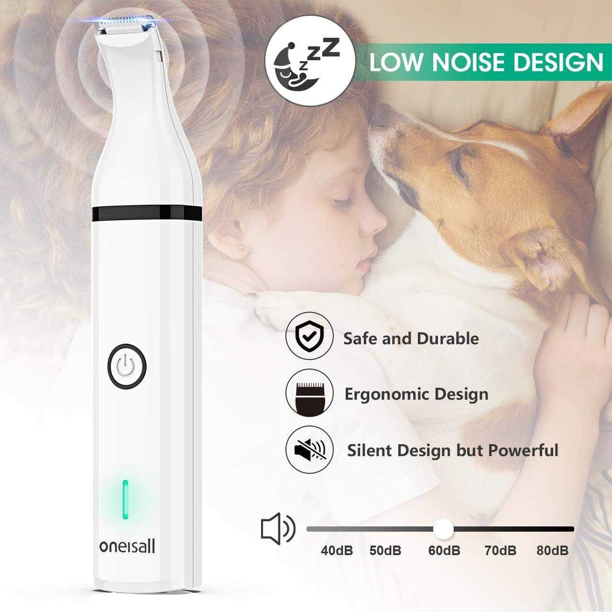 Dog Clippers with Double Blades Q290