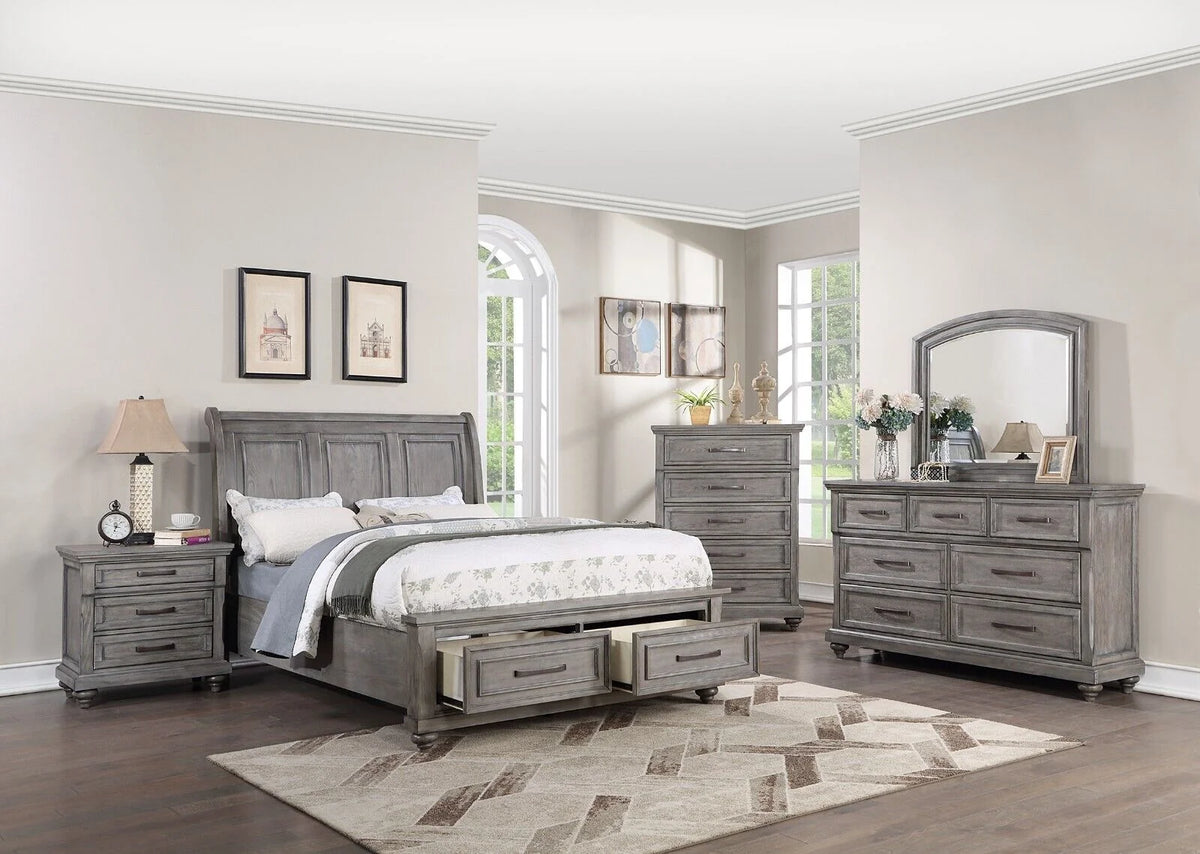 Cal King Size 4pc Bedroom Furniture Set C817841