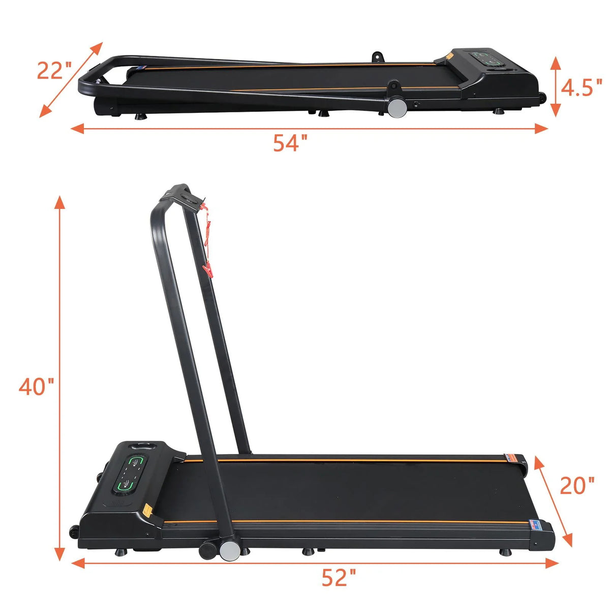 Folding Electric Treadmill T29614