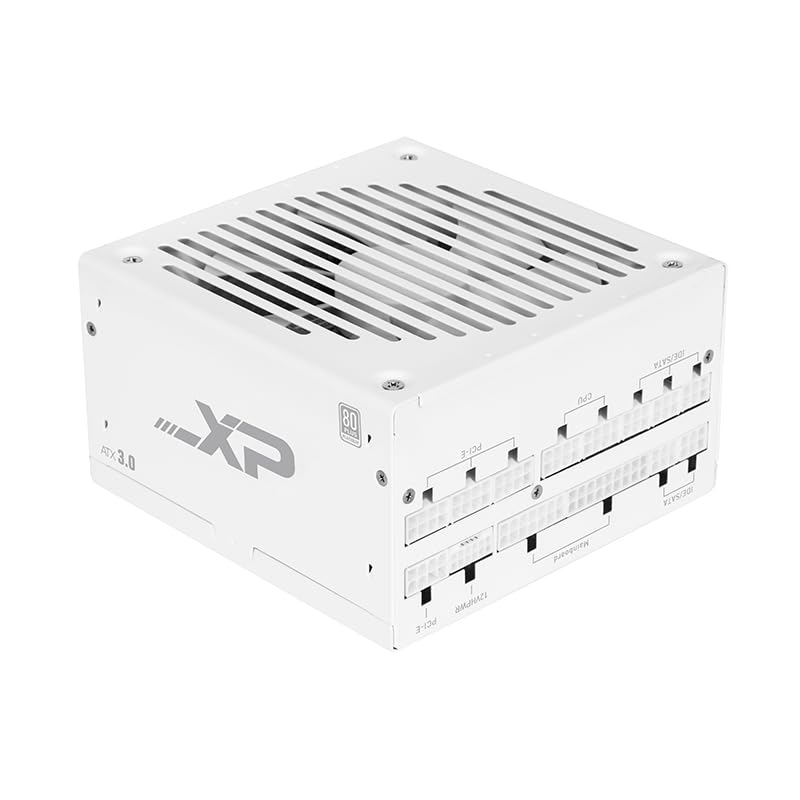 850w White ATX 3.0 PCIE 5.0 80Plus Platinum Full Modular Power Supply L6841
