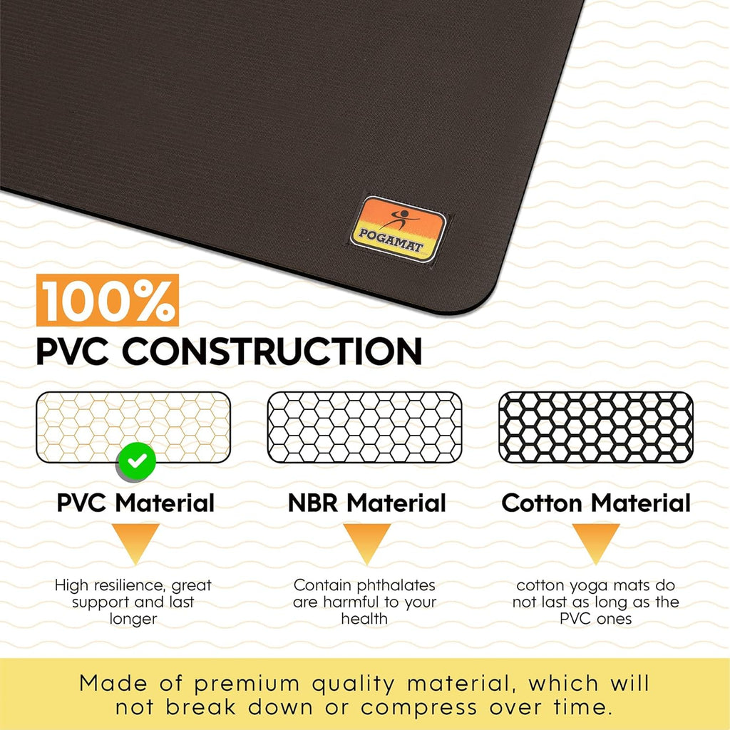 Large Exercise Mat 8 ft X 4 ft X 1/4" Thick V81621
