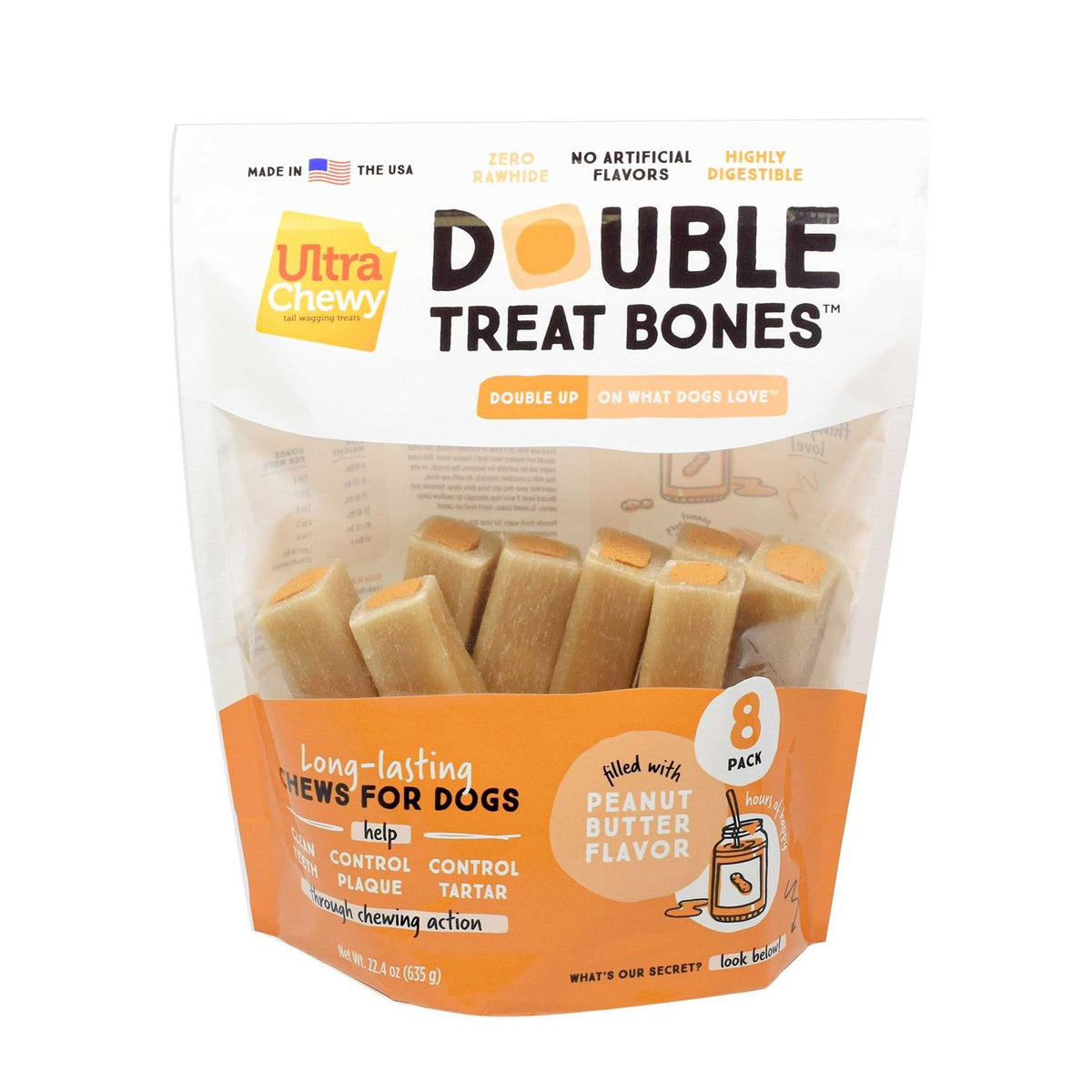Peanut Butter Flavor Dog Treats W823