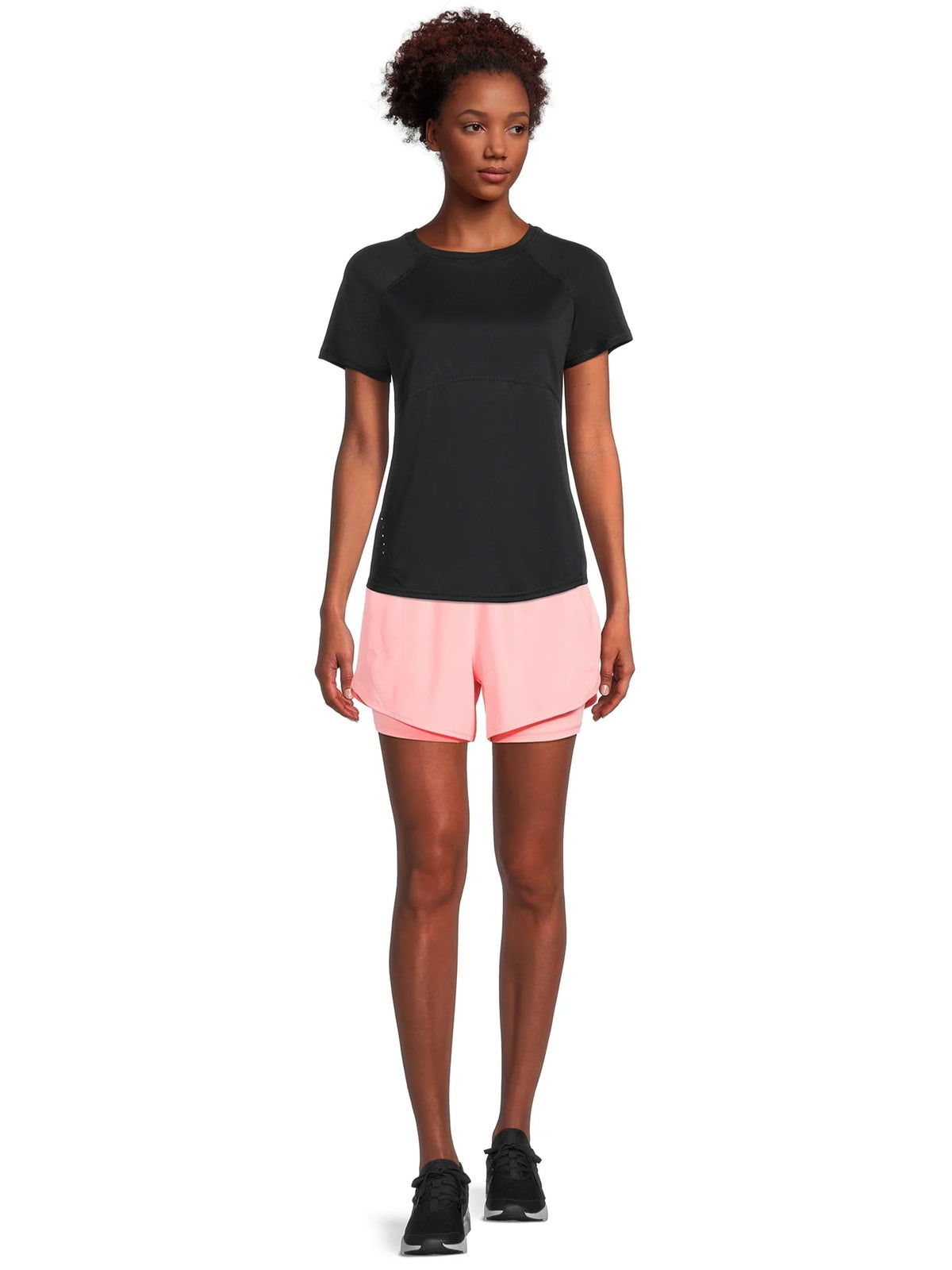 Women's Running Shorts with Bike Liner C7027