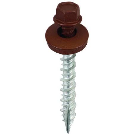 1-1/2 inch Brown Metal to Wood Building Screws P1484