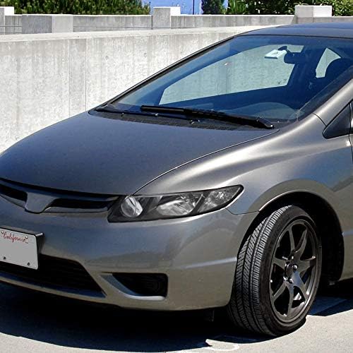 Black Headlights Lamps Pair X657