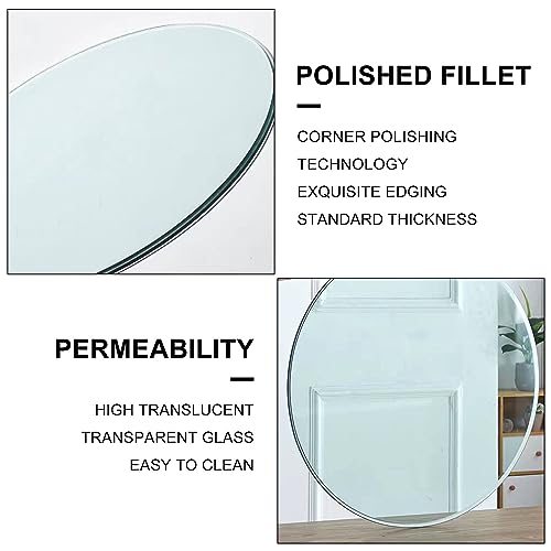 60" Round 3/8" Thick Tempering Glass Table Top F308