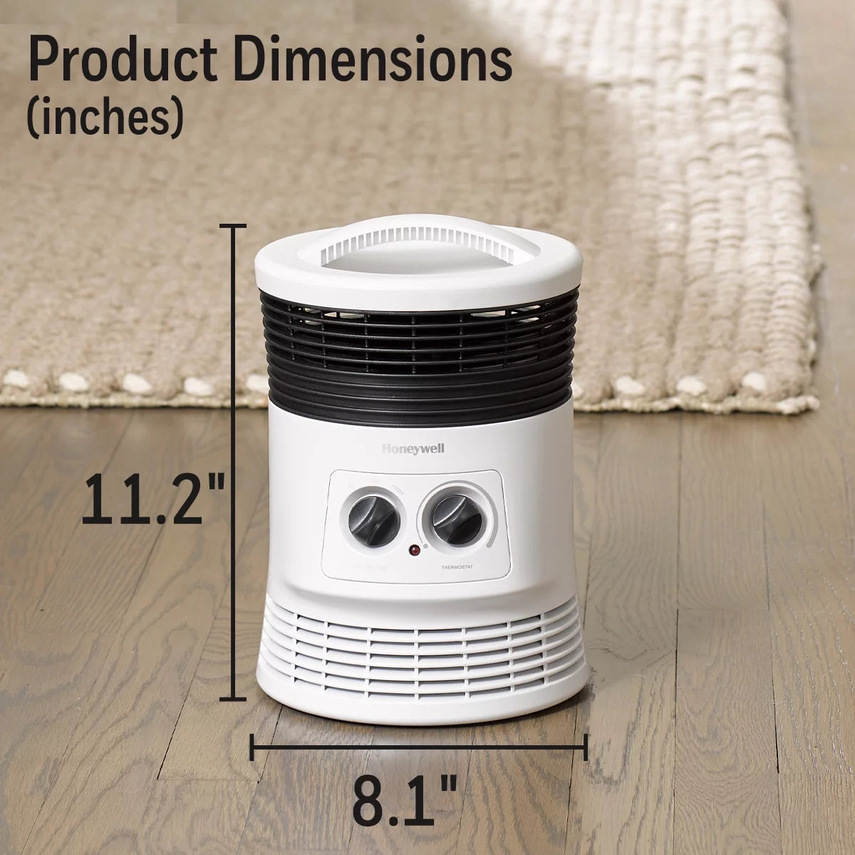 White Fan Forced Heater E42134