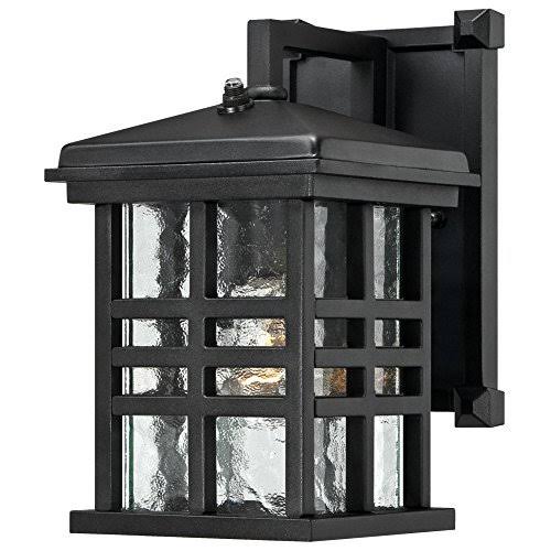 Outdoor Wall Lantern with Dusk to Dawn Sensor U645207