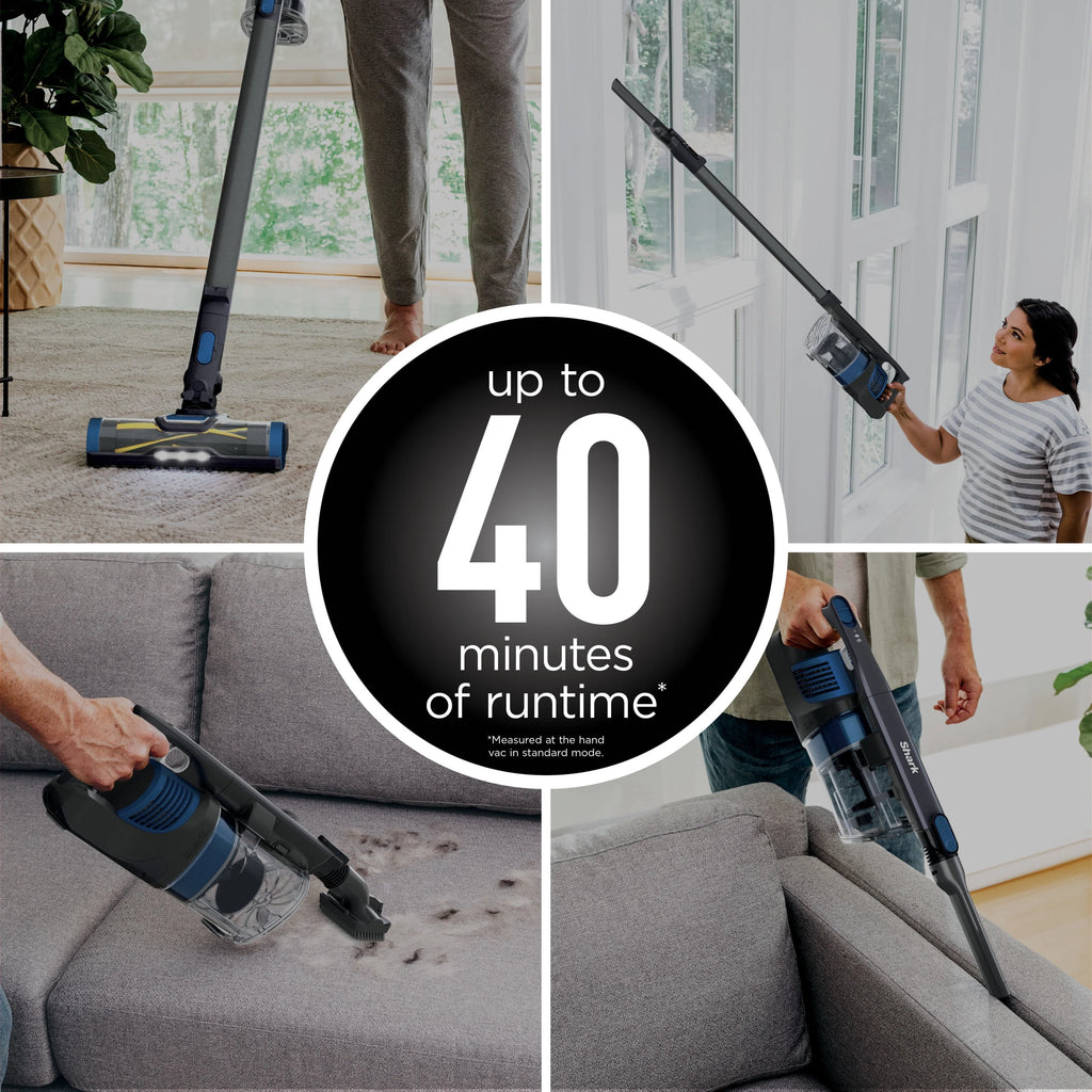 Cordless Stick Vacuum with Powerfins Brushroll Q9074