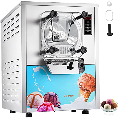Commercial Ice Cream Machine 1400W 20/5.3 Gph Hard Serve with LED Display U73314