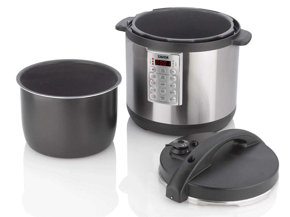 6Qt Electric Pressure Cooker and Rice Cooker F7343
