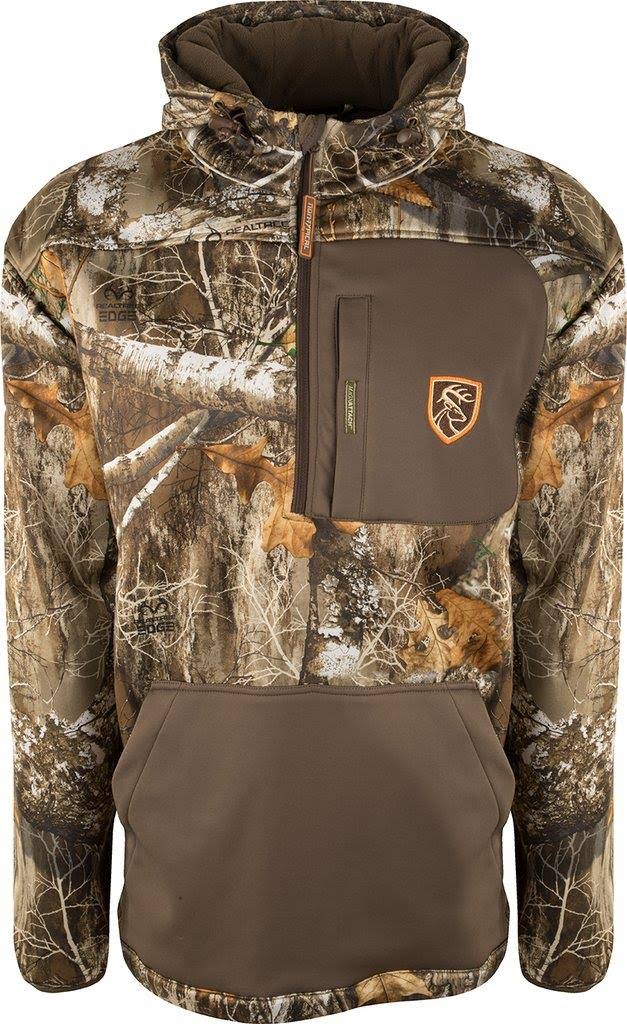Men's Kangaroo Pouch 1/4 Zip Active XL (Size: 3X) X32807