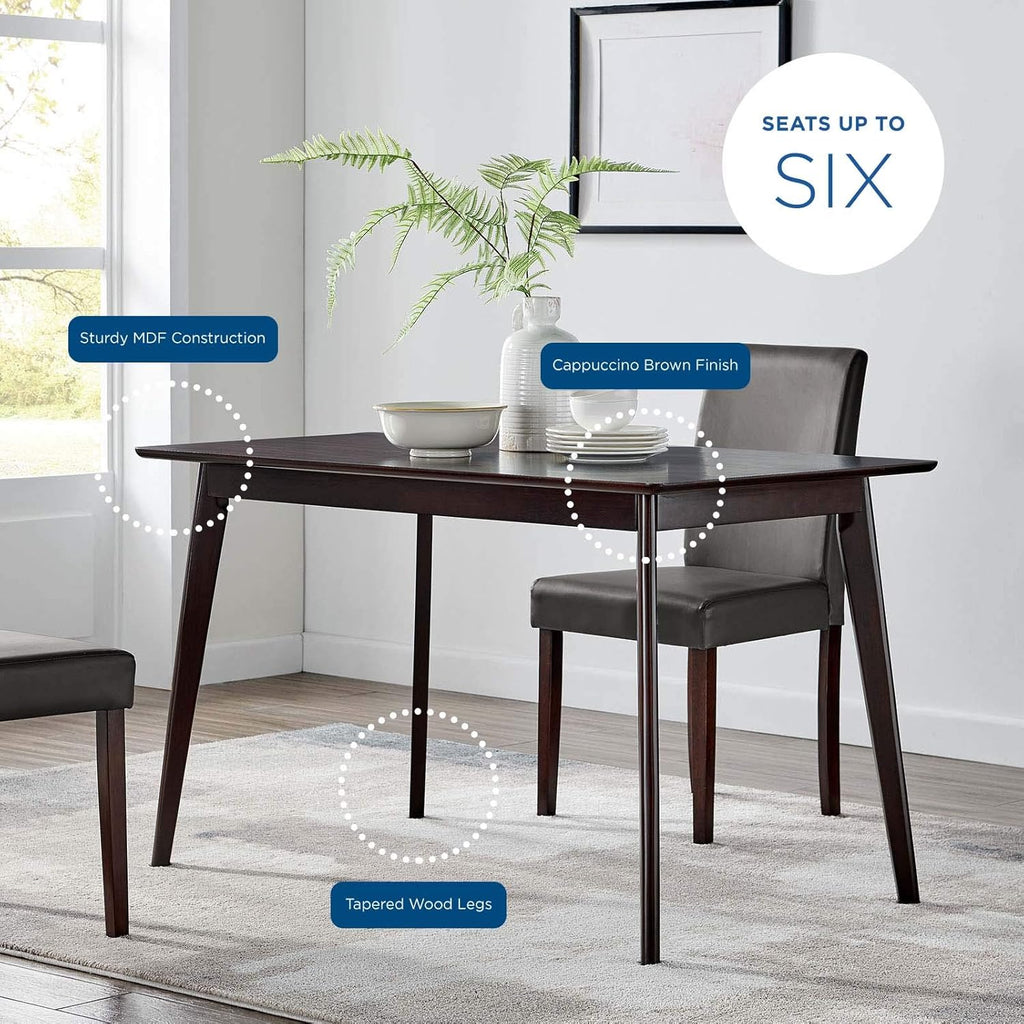 Cappuccino Rectangle Dining Table A8924