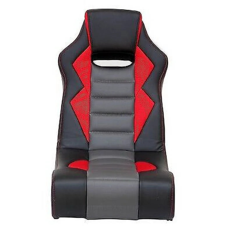 Black/Red Wired Gaming Chair V8054