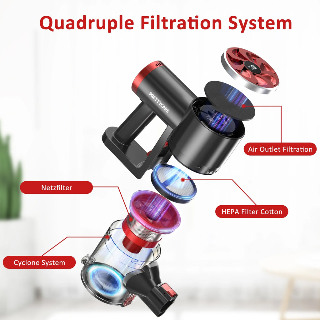 Cordless Stick Vacuum Cleaner Lightweight M366473
