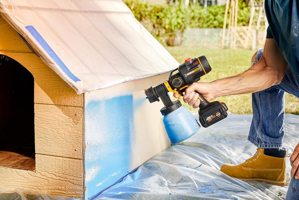 20V Cordless Paint Sprayer with Brushless Motor D771