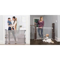 Extra Wide Retractable Baby Gate, White E60436