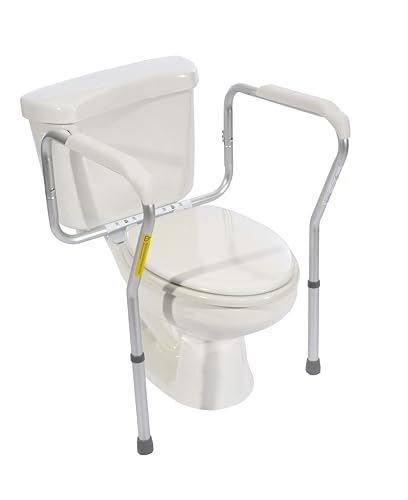 Height Adjustable Standing Toilet Safety Rail with Foam Handles Z833