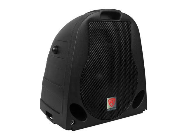 Portable Powered PA System with Mixer Speakers Stands Mic S905