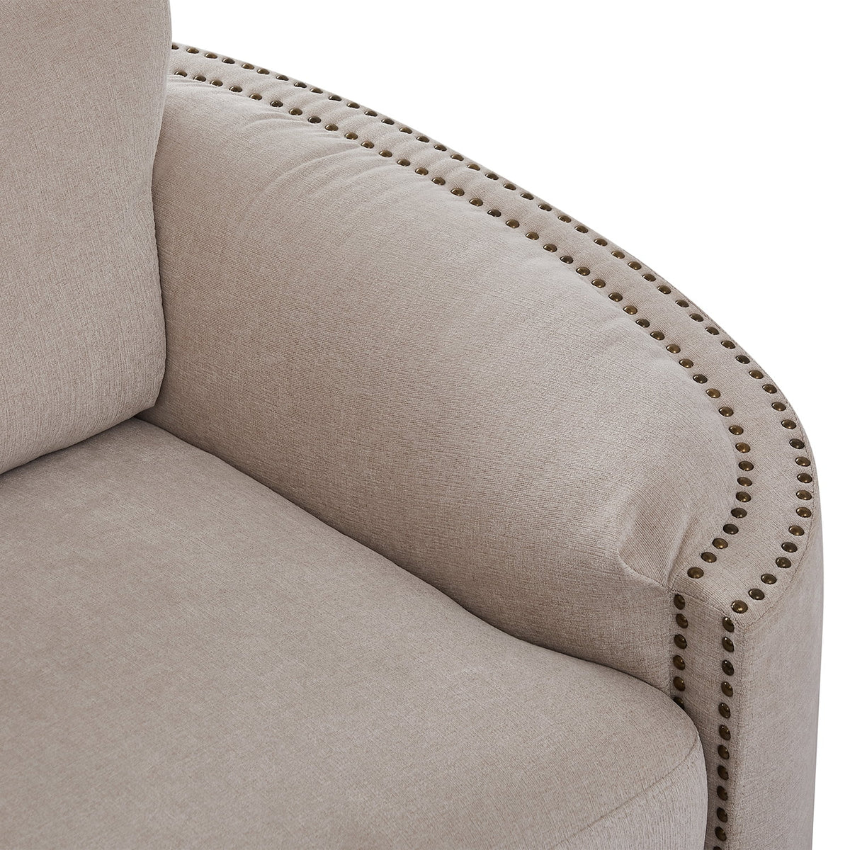 Beige 2 Seat Loveseat Sofa G57425