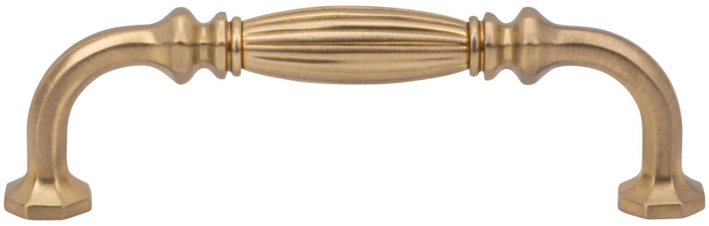 Solid Brass 3-3/4" Center To Center Ribbed V445296